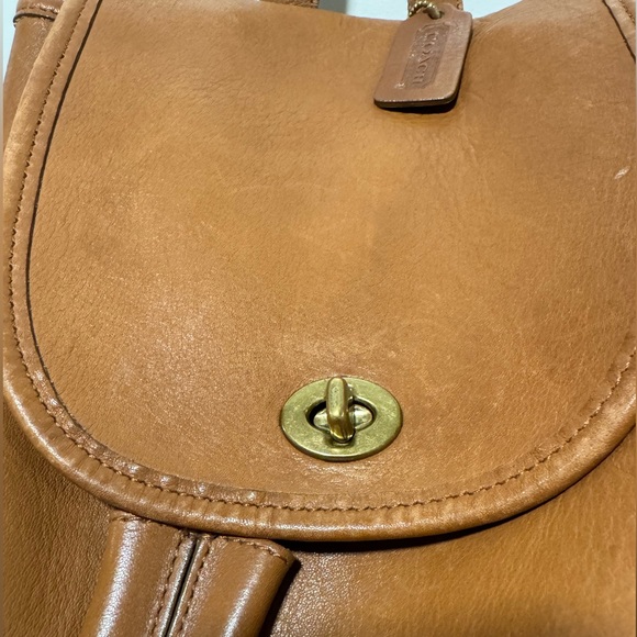 Vintage 90s Coach leather backpack - Picture 12 of 12